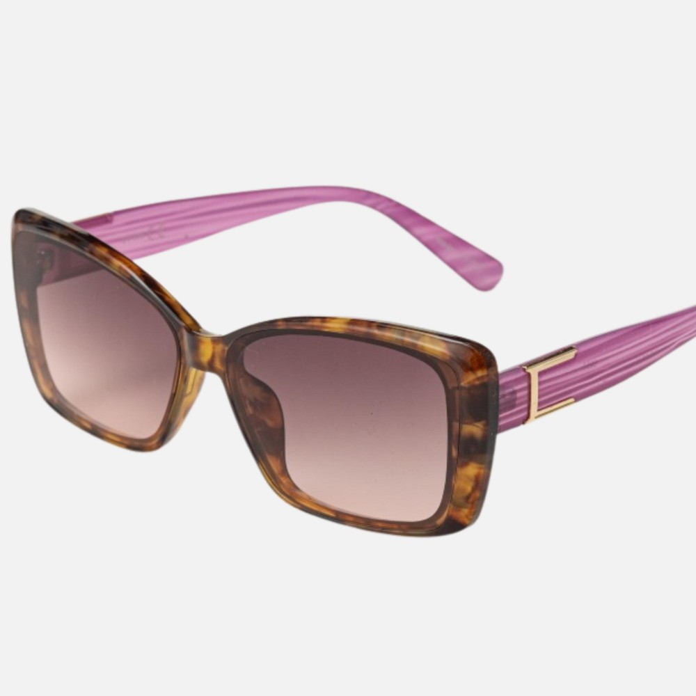 Rectangular Sunglasses (12-Pack) - Assorted Colors - UVA - UVB 400 Protection - Anti-Scratch Lenses Material: - Face: Plastic - Legs: Plastic view 2