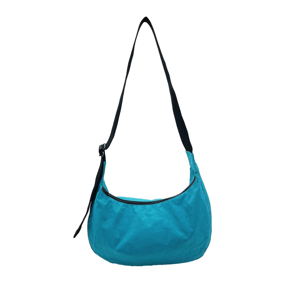 Do Everything In Love Water Resistant Crossbody Bag With Adjustable Strap - Full Zipper Closure - Lined Body With One Zipper Pocket - Adjustable Strap 20" L - Body Approximately 14" W X 8" T X 4" D - Material : Shell: 100% Nylon Lining: 100% Polyester view 6