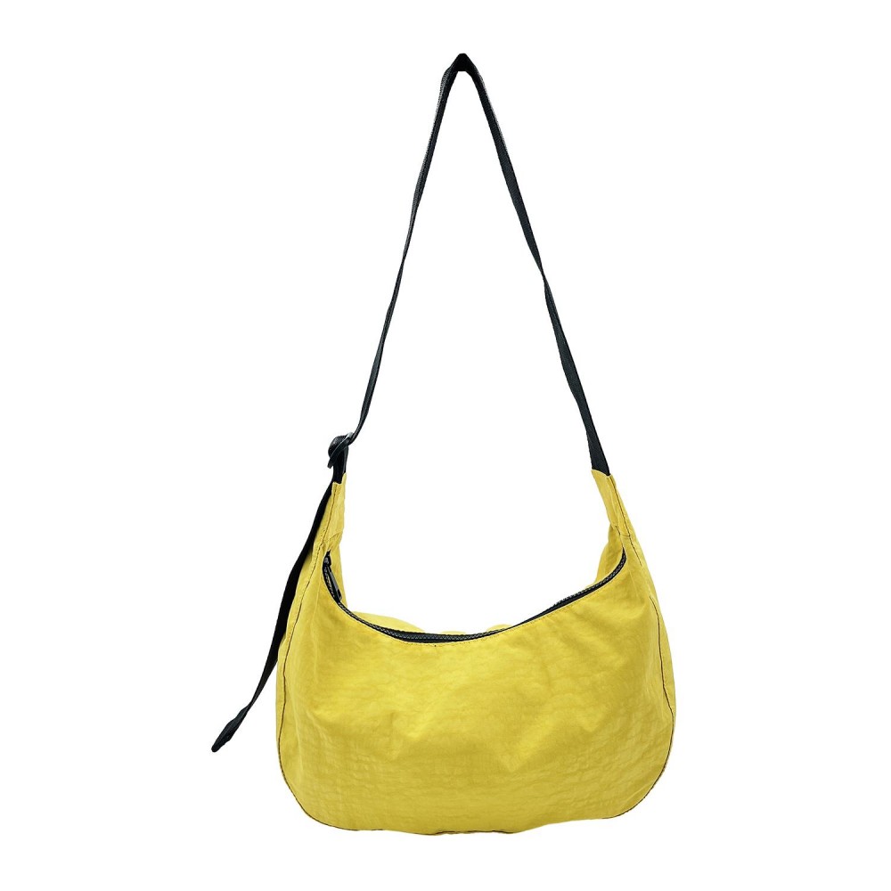 Do Everything In Love Water Resistant Crossbody Bag With Adjustable Strap - Full Zipper Closure - Lined Body With One Zipper Pocket - Adjustable Strap 20" L - Body Approximately 14" W X 8" T X 4" D - Material : Shell: 100% Nylon Lining: 100% Polyester view 4